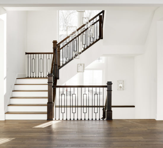 stairs with ornate features