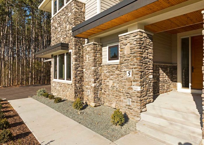Exterior of front entry of home at 5 Tree Farm Lane