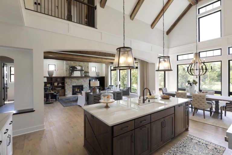 5900 Club Valley Rd Two Story Kitchen