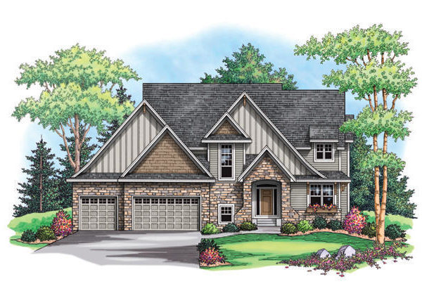 Rendering of home at Chelsea Ridge