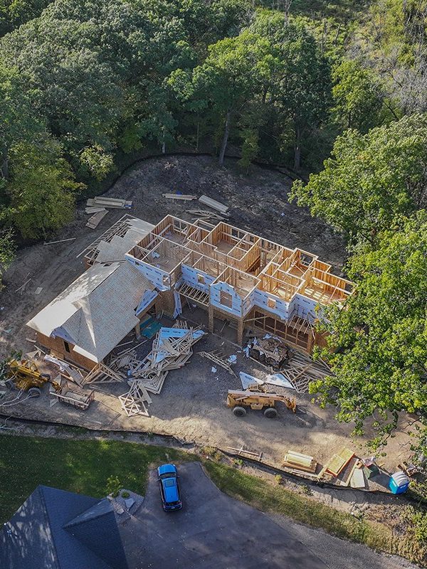 New Construction of Large Home In Minneapolis area