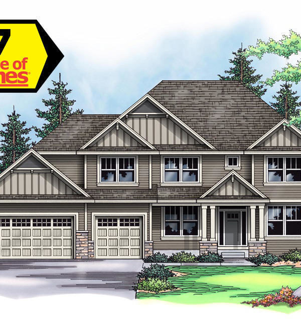 Parade of homes exterior rendering of home number 27
