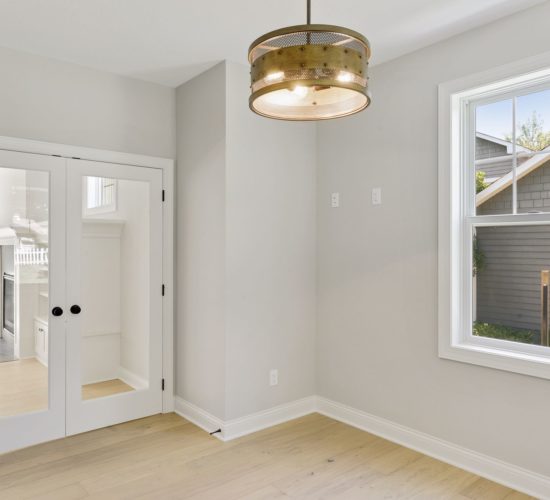 office with French doors